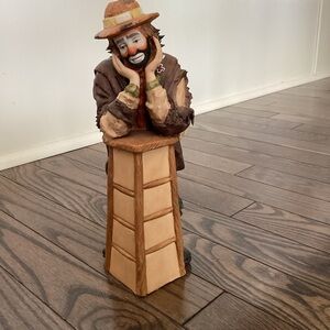 Decorative Clown Ceramic Figurine